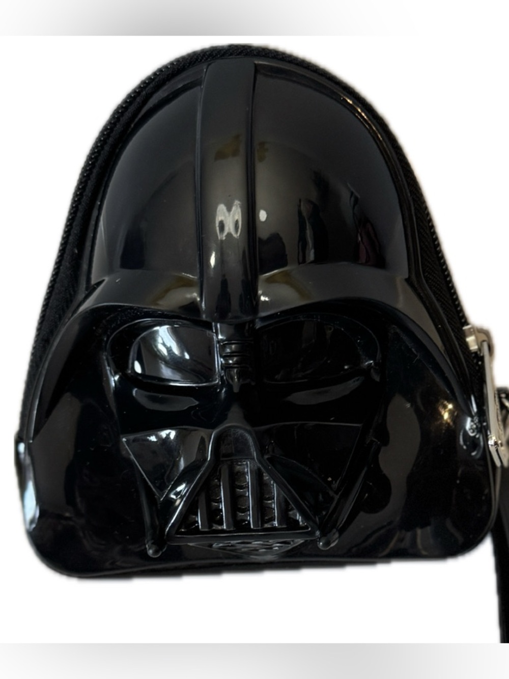 Star Wars Loungefly Darth Vader Wristlet Wallet Black Patent